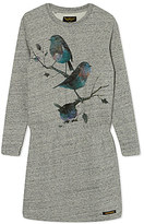 Thumbnail for your product : Finger In The Nose Robin print sweater dress 4-16 years