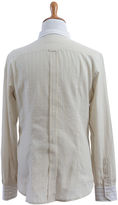 Thumbnail for your product : D&G 1024 Dolce & Gabbana D&G 'Medium' Striped Beige Long Sleeve Casual Shirt US XS EU 46