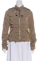 Thumbnail for your product : Burberry Pleated Zip-Up Casual Jacket