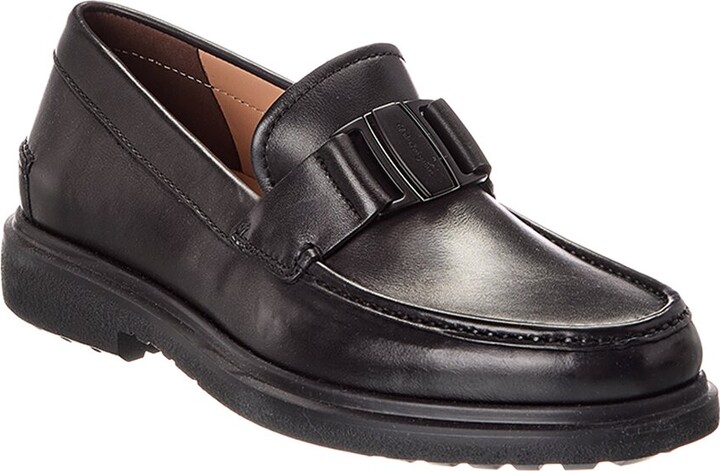 Ferragamo Leather Loafer