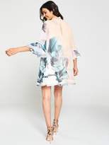 Thumbnail for your product : Little Mistress Floral Printed Shift Dress - Multi