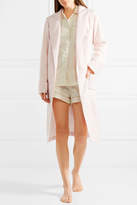 Thumbnail for your product : Three J NYC Cotton-twill Robe - Blush