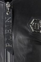 Thumbnail for your product : Philipp Plein Sensei Bomber In Leather