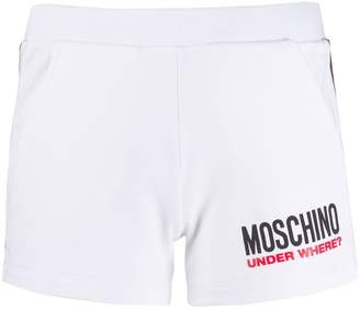 Moschino Logo Print Shorts