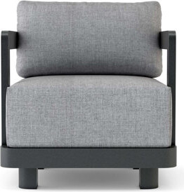 Anderson Teak Granada Deep Seating Aluminum Armchair