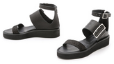 Thumbnail for your product : Helmut Lang 3 Strap Sandals