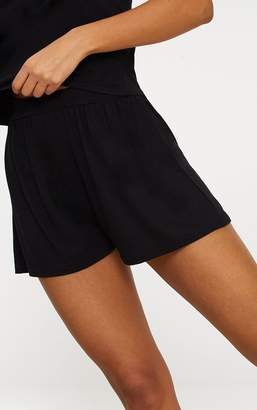 PrettyLittleThing Lucilla Taupe Jersey Floaty Shorts