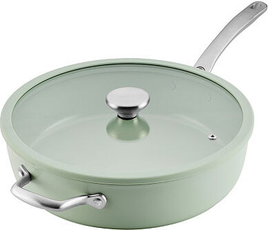 Circulon Halo with LaserDefense Ceramic Nonstick 5-qt. Covered Saute Pan