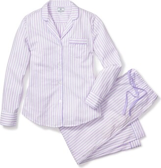 MUK LUKS Ribbed Knit Puff Sleeve & Straight Pant Pajama Set 