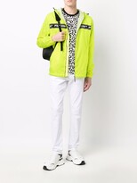 Thumbnail for your product : Philipp Plein Logo-Tape Hooded Lightweight Jacket