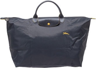 longchamp grey tote bag