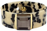 Thumbnail for your product : Whistles Skinny Gem Tort Resin Cuff