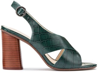 green block heels uk