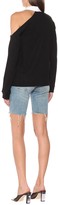 Thumbnail for your product : RtA Marla off-shoulder shirt
