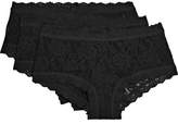 Thumbnail for your product : Hanky Panky Signature Set Of Three Stretch-lace Boy Shorts
