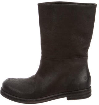 Marsèll Leather Round-Toe Ankle Boots w/ Tags