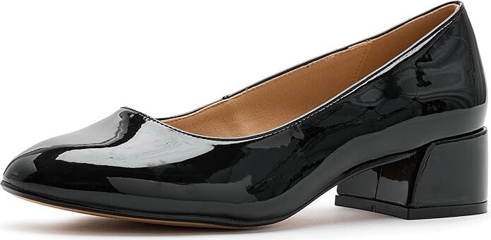 Journee Collection Saarii Women's Shoes Patent/Black : 10 M Synthetic