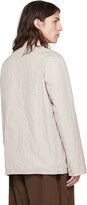 Thumbnail for your product : Casey Casey SSENSE Exclusive Beige Mili Mili Jacket