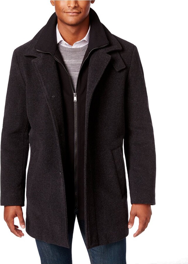 Calvin Klein Men's Wool Blend Winter Jacket - ShopStyle