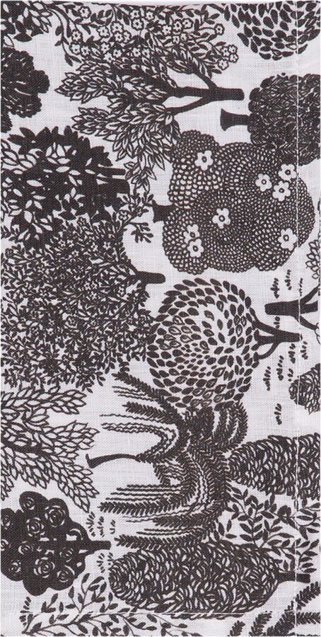 La DoubleJ Large Napkins Set Of 6 (45X45) Bosco Dark Green