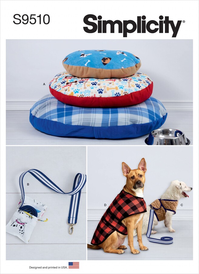 Dunelm Simplicity S9510 Dog Beds Sewing Pattern OffWhite ShopStyle