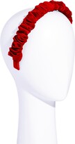 Thumbnail for your product : L. Erickson The Super Scrunch Satin Headband, Red
