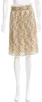 Thumbnail for your product : Missoni Embellished Knit Skirt