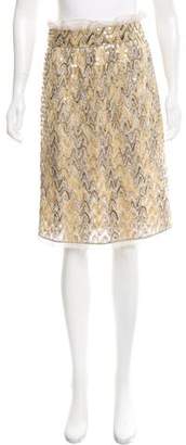 Missoni Embellished Knit Skirt