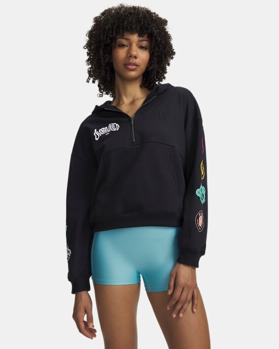 Under Armour UA x R21 x Unrivaled Logos Women's ½ Zip Hoodie
