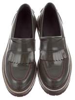 Thumbnail for your product : Brunello Cucinelli Leather Fringe Loafers