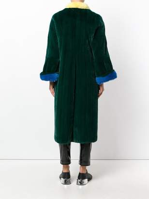 Simonetta Ravizza Rock colour block coat