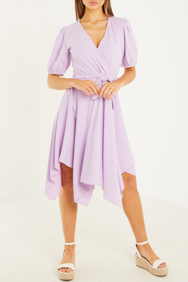 quiz hanky hem dress