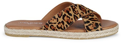 j slides animal print