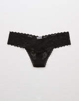 Thumbnail for your product : Aerie Lace Thong Undie