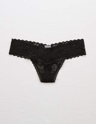 Aerie Lace Thong Undie