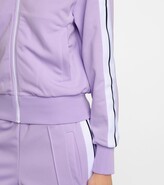 Thumbnail for your product : Palm Angels Logo zipped track jacket