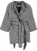 Thumbnail for your product : Raoul Fringed Bouclé Coat