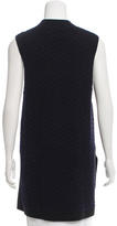 Thumbnail for your product : Lela Rose Wool Sleeveless Top