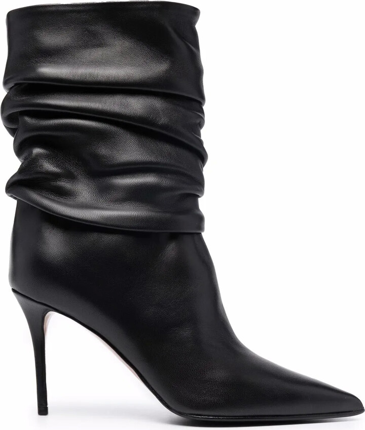 scrunch ankle boots