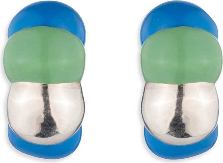 Sterling King Bellmar Hoop Earrings