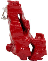 Thumbnail for your product : Ingy Stockholm Red Object No. 59 Asymmetric Earrings