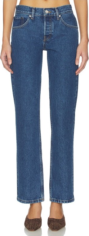 EB Denim Ariel Mid Rise Wedgie Jeans
