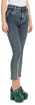 Thumbnail for your product : Miu Miu High-Rise Cropped Skinny Jeans