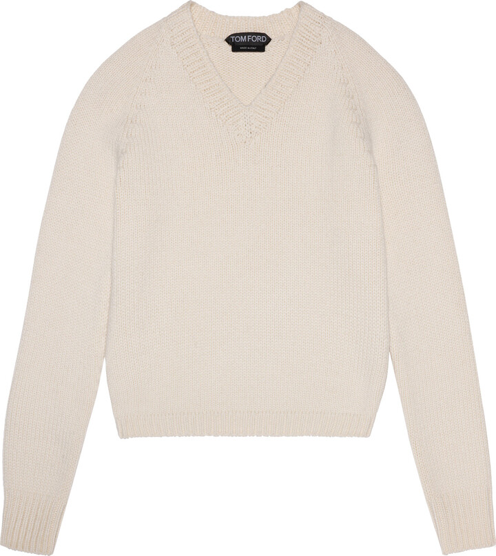 Tom Ford Knitted Cashmere-Blend Sweater