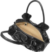 Thumbnail for your product : Fontanelli Pleated Nappa Leather Satchel Bag