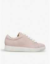 Thumbnail for your product : Carvela Jaguar snake-embossed leather trainers