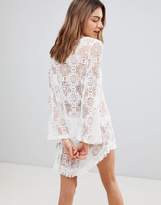 Thumbnail for your product : Surf.Gypsy Tassel Crochet Beach Cover Up
