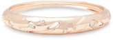 Thumbnail for your product : Alexis Bittar Rose Gold-tone Crystal Bangle
