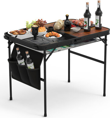 Arlmont & Co. 35.43x23.62x26in Foldable Camping Table