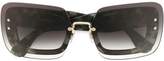 Thumbnail for your product : Miu Miu Eyewear Reveal square sunglasses